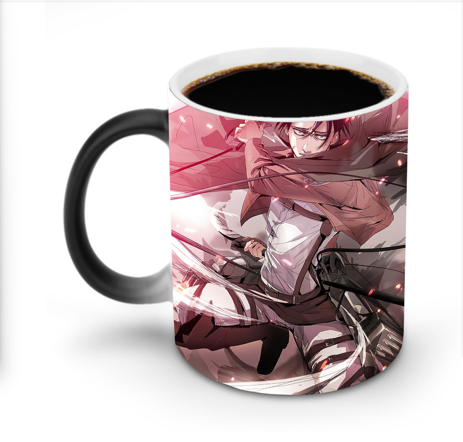 （画像用） 進撃の巨人 Attack on Titan 温度変色マグカップ