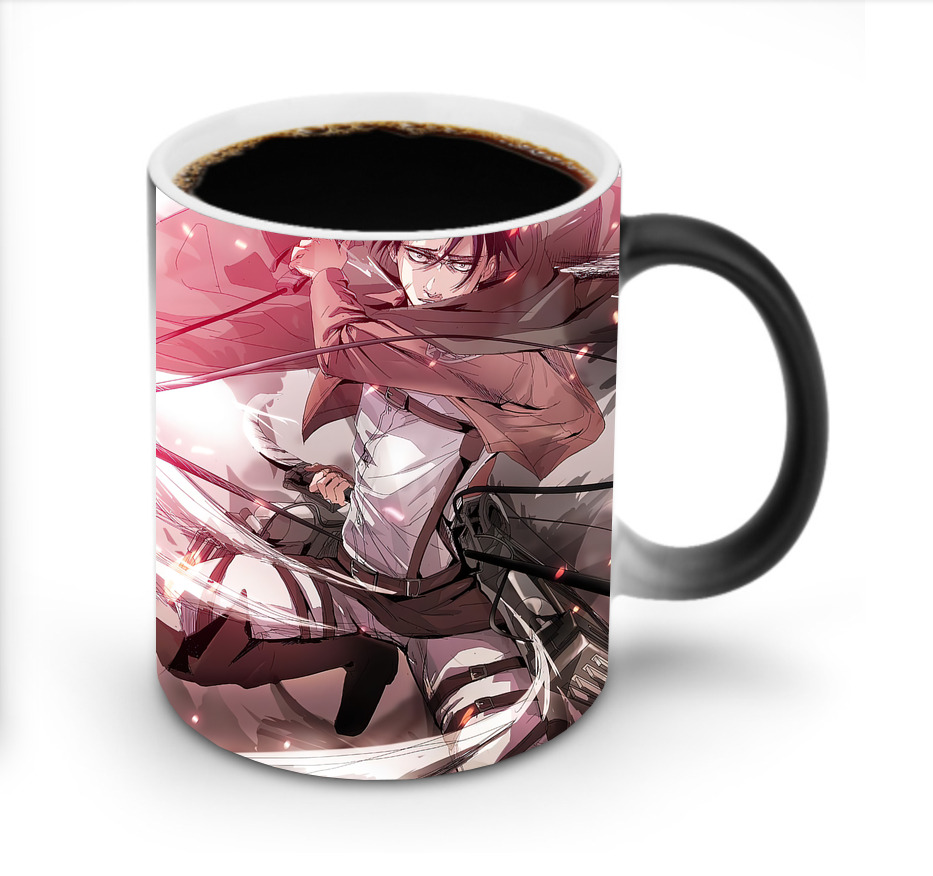 （画像用） 進撃の巨人 Attack on Titan 温度変色マグカップ