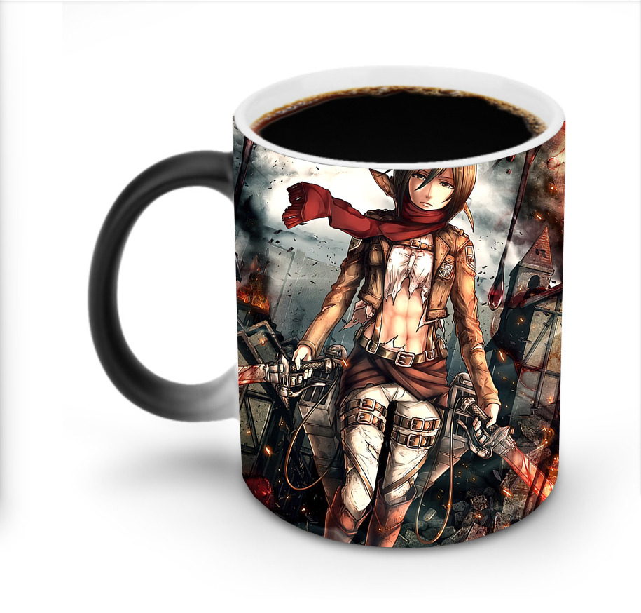 （画像用） 進撃の巨人 Attack on Titan 温度変色マグカップ