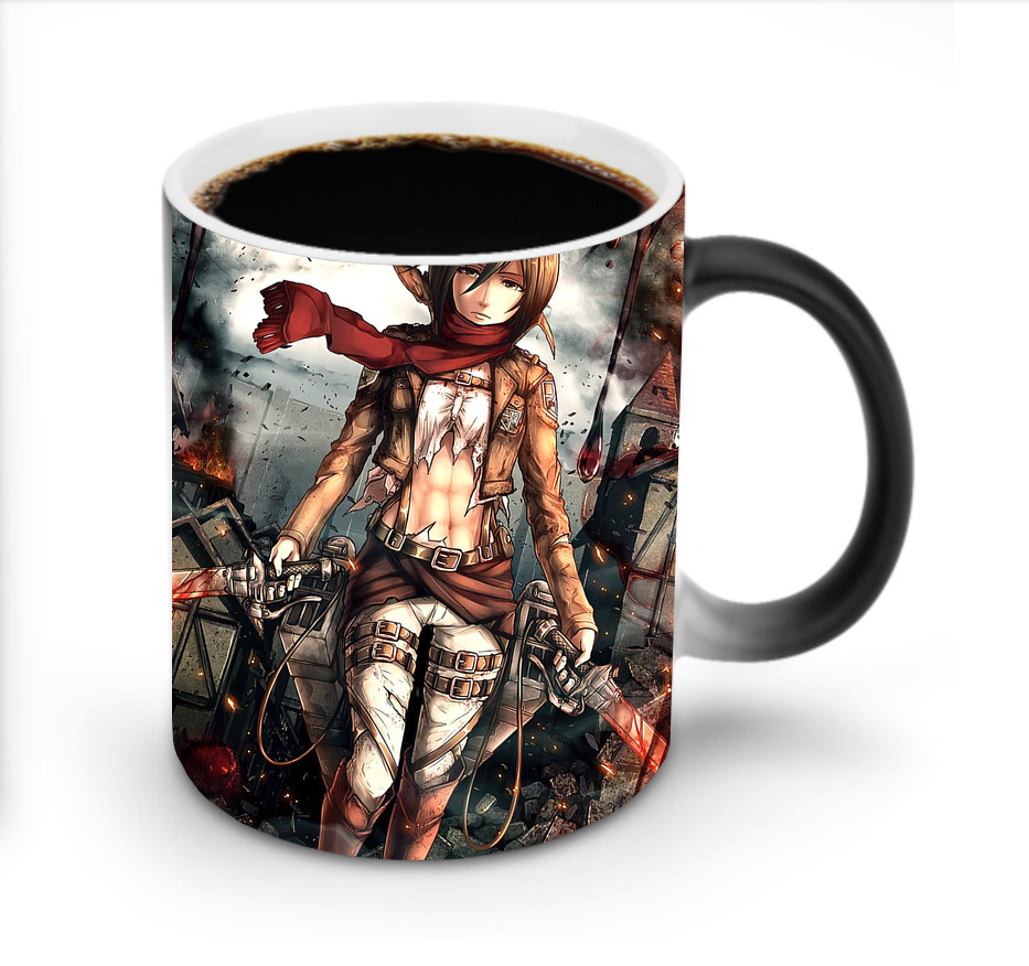 （画像用） 進撃の巨人 Attack on Titan 温度変色マグカップ