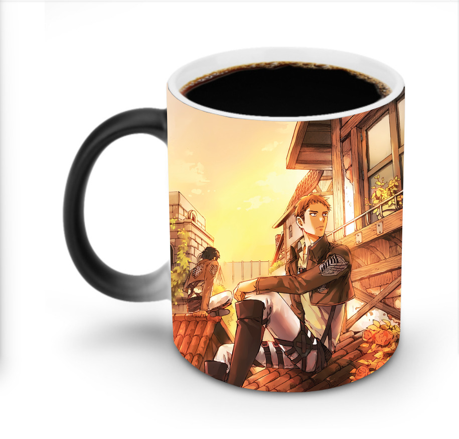 （画像用） 進撃の巨人 Attack on Titan 温度変色マグカップ