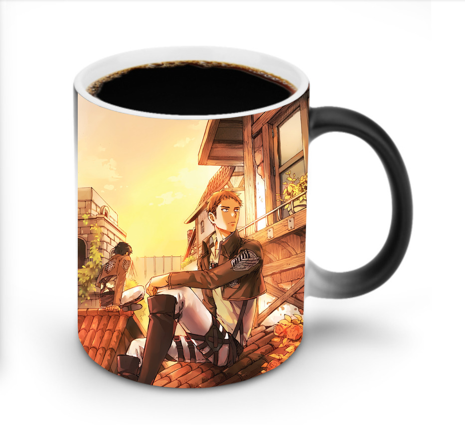 （画像用） 進撃の巨人 Attack on Titan 温度変色マグカップ