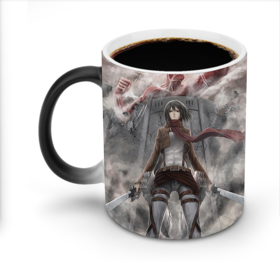 （画像用） 進撃の巨人 Attack on Titan 温度変色マグカップ