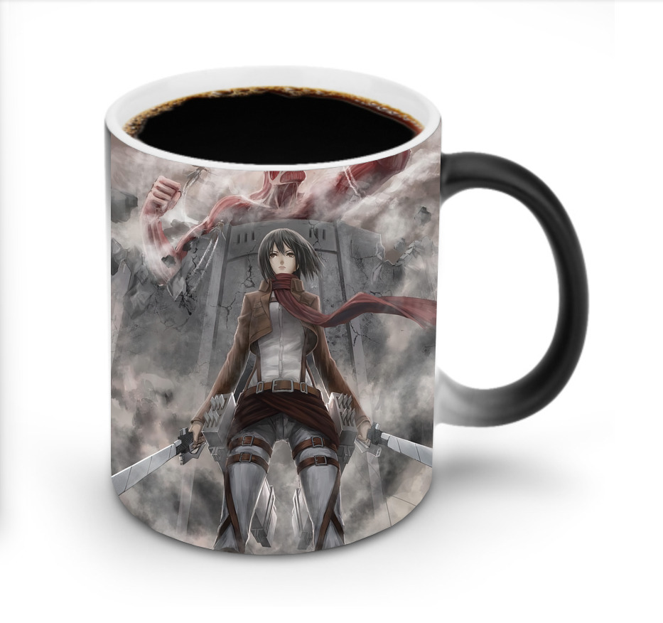 （画像用） 進撃の巨人 Attack on Titan 温度変色マグカップ