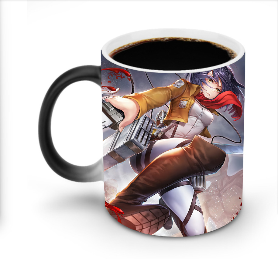 （画像用） 進撃の巨人 Attack on Titan 温度変色マグカップ