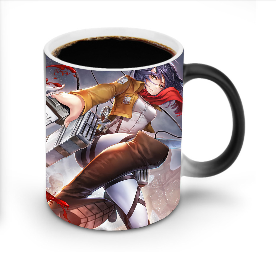 （画像用） 進撃の巨人 Attack on Titan 温度変色マグカップ