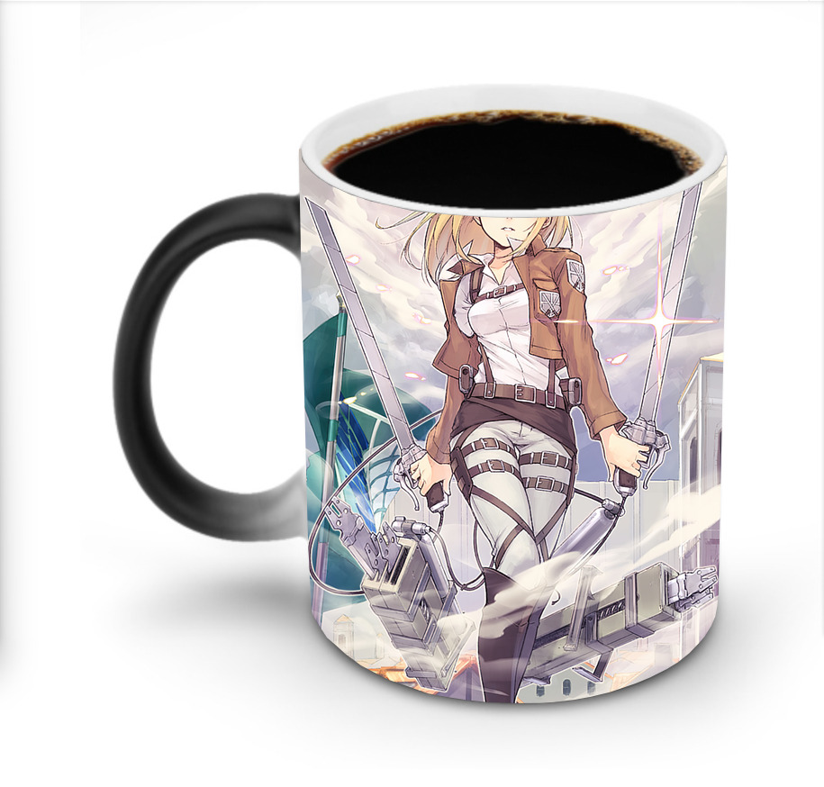 （画像用） 進撃の巨人 Attack on Titan 温度変色マグカップ