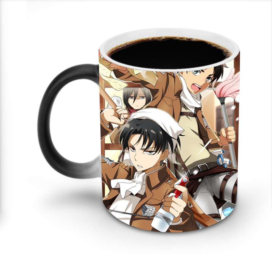（画像用） 進撃の巨人 Attack on Titan 温度変色マグカップ