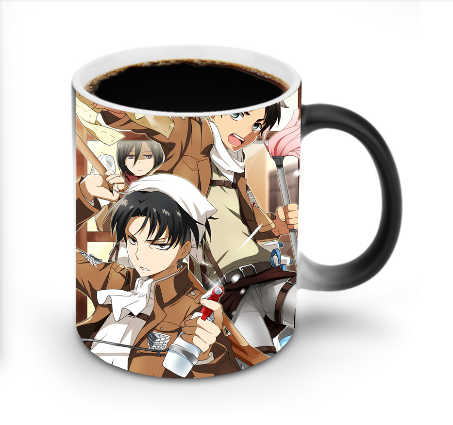 （画像用） 進撃の巨人 Attack on Titan 温度変色マグカップ