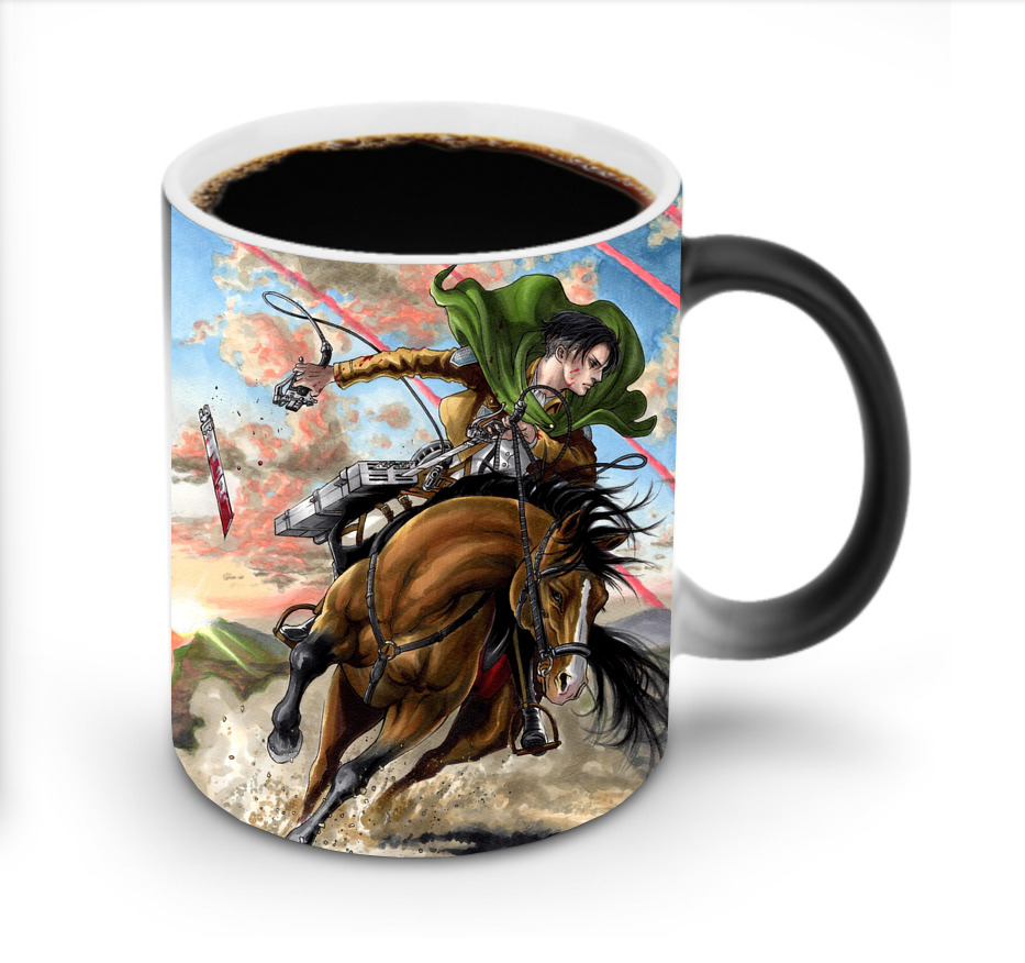 （画像用） 進撃の巨人 Attack on Titan 温度変色マグカップ