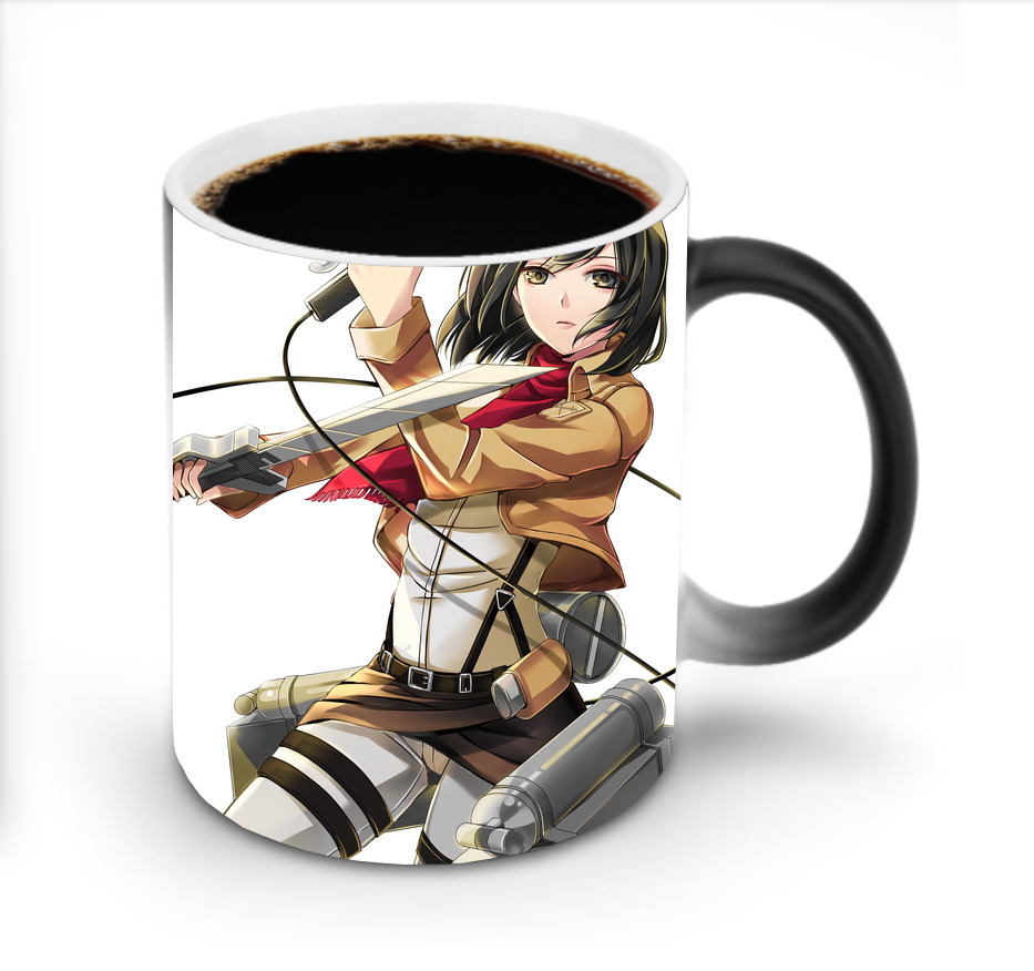 （画像用） 進撃の巨人 Attack on Titan 温度変色マグカップ