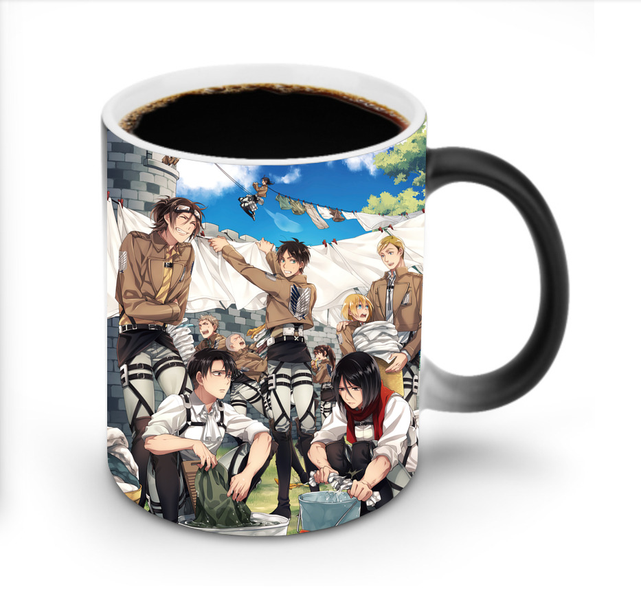（画像用） 進撃の巨人 Attack on Titan 温度変色マグカップ