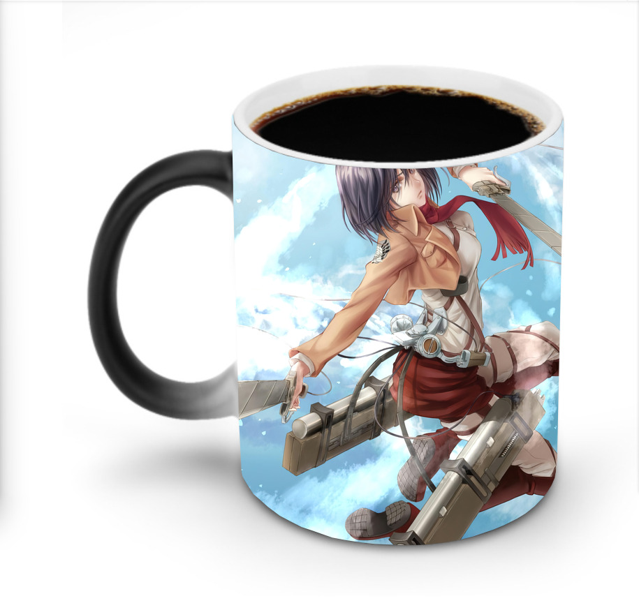 （画像用） 進撃の巨人 Attack on Titan 温度変色マグカップ