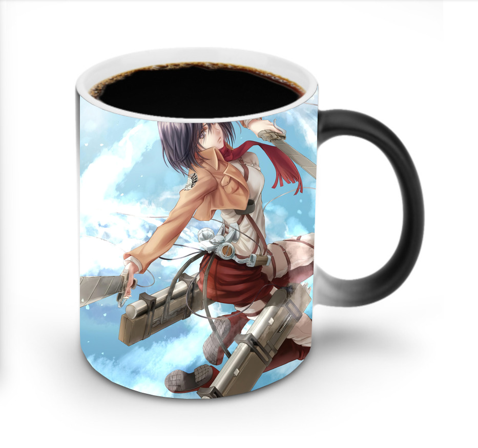 （画像用） 進撃の巨人 Attack on Titan 温度変色マグカップ