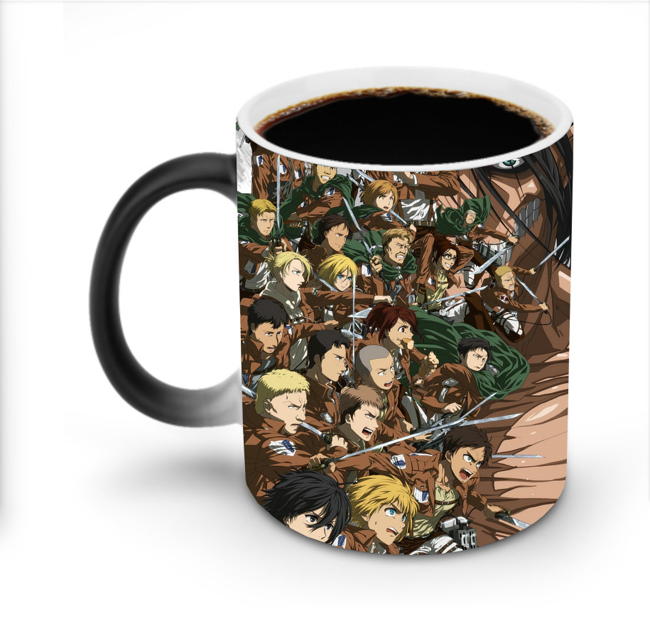 （画像用） 進撃の巨人 Attack on Titan 温度変色マグカップ
