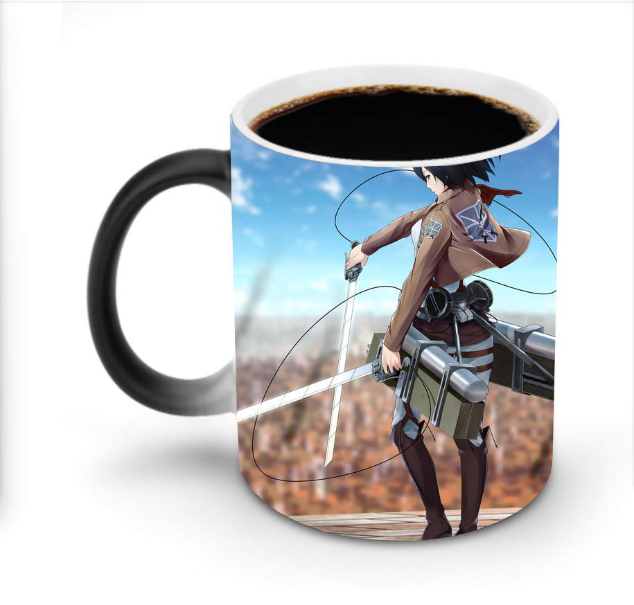 （画像用） 進撃の巨人 Attack on Titan 温度変色マグカップ
