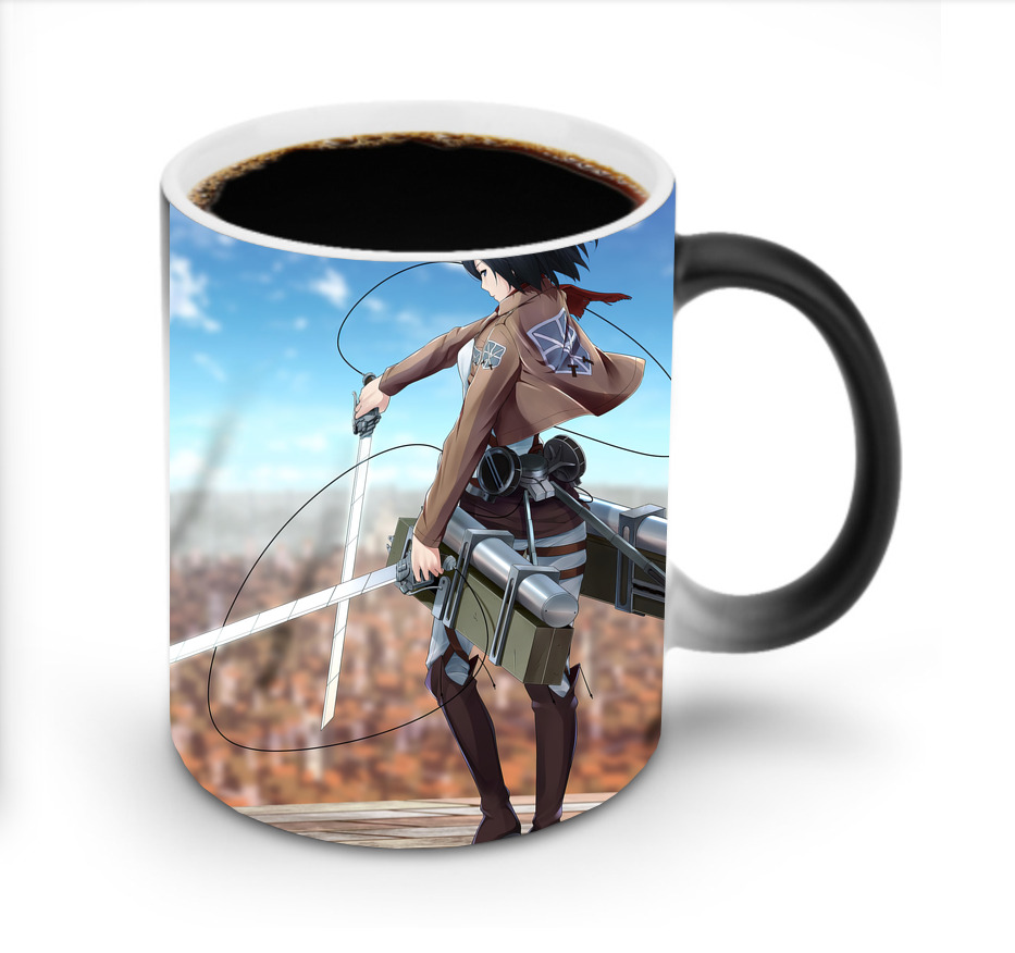 （画像用） 進撃の巨人 Attack on Titan 温度変色マグカップ