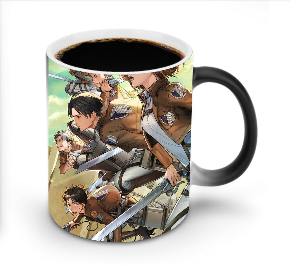 （画像用） 進撃の巨人 Attack on Titan 温度変色マグカップ
