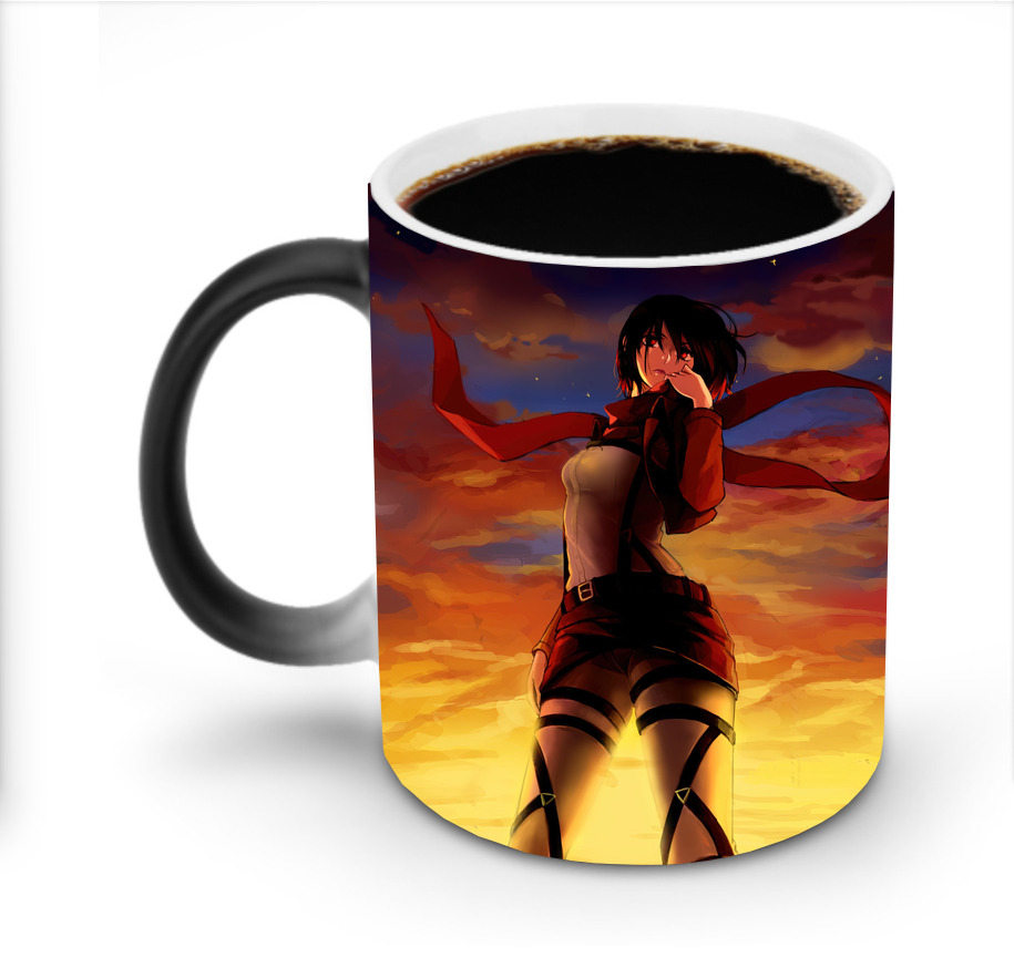 （画像用） 進撃の巨人 Attack on Titan 温度変色マグカップ