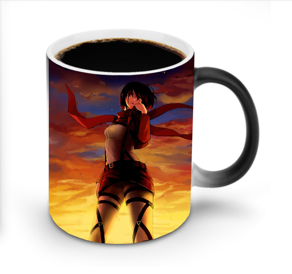 （画像用） 進撃の巨人 Attack on Titan 温度変色マグカップ