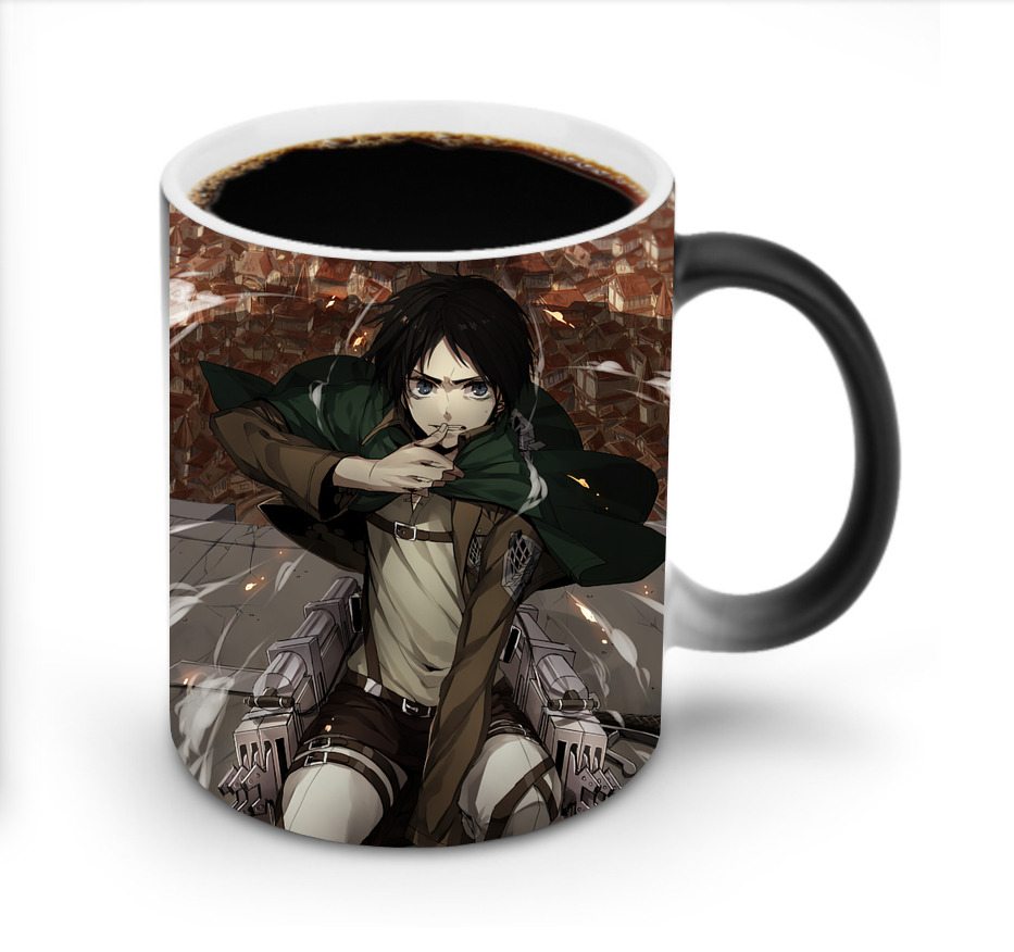 （画像用） 進撃の巨人 Attack on Titan 温度変色マグカップ