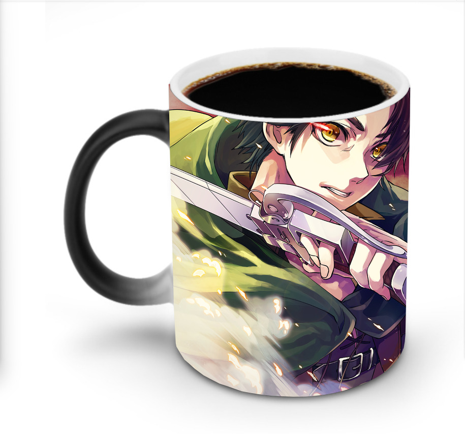 （画像用） 進撃の巨人 Attack on Titan 温度変色マグカップ