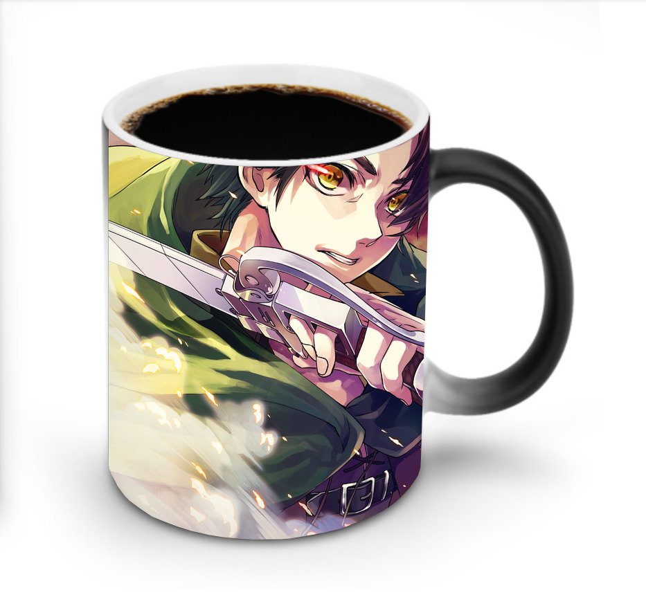 （画像用） 進撃の巨人 Attack on Titan 温度変色マグカップ