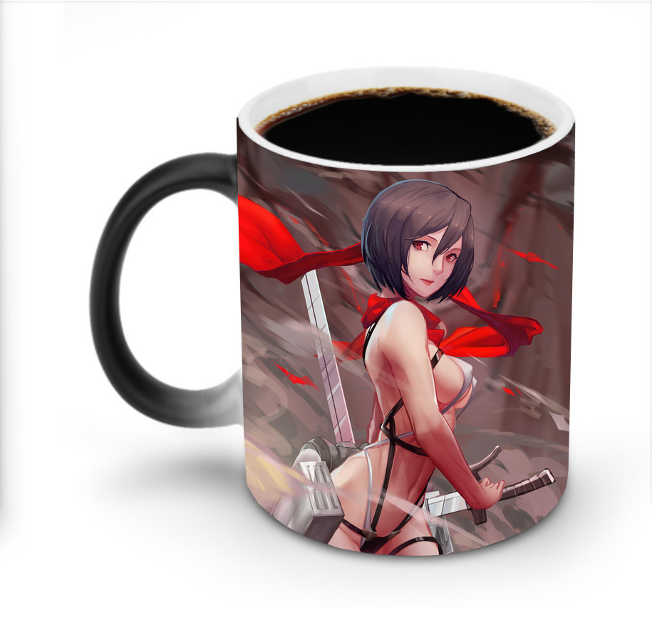 （画像用） 進撃の巨人 Attack on Titan 温度変色マグカップ