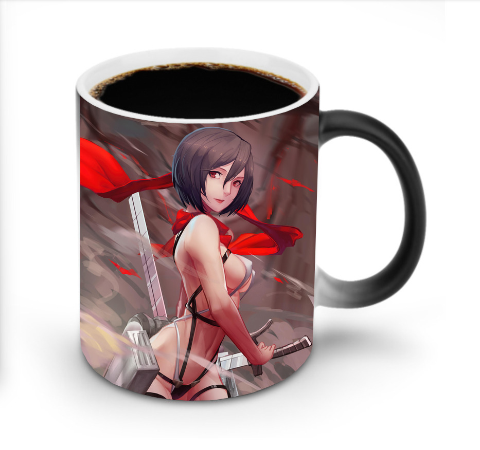 （画像用） 進撃の巨人 Attack on Titan 温度変色マグカップ