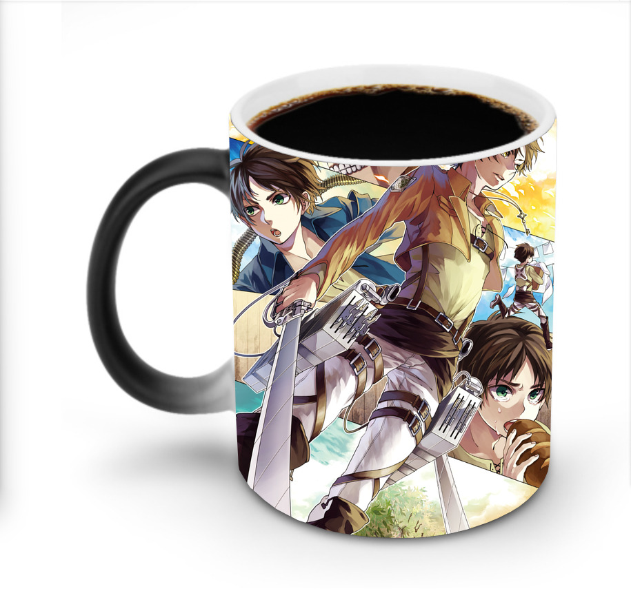 （画像用） 進撃の巨人 Attack on Titan 温度変色マグカップ