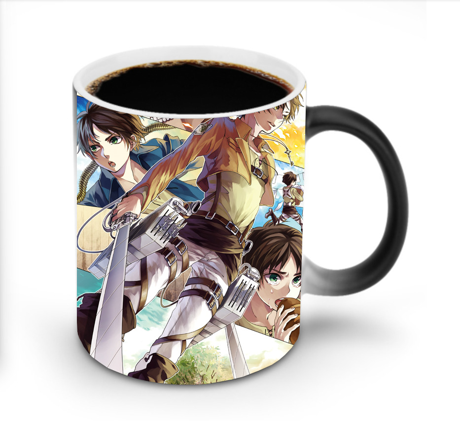 （画像用） 進撃の巨人 Attack on Titan 温度変色マグカップ
