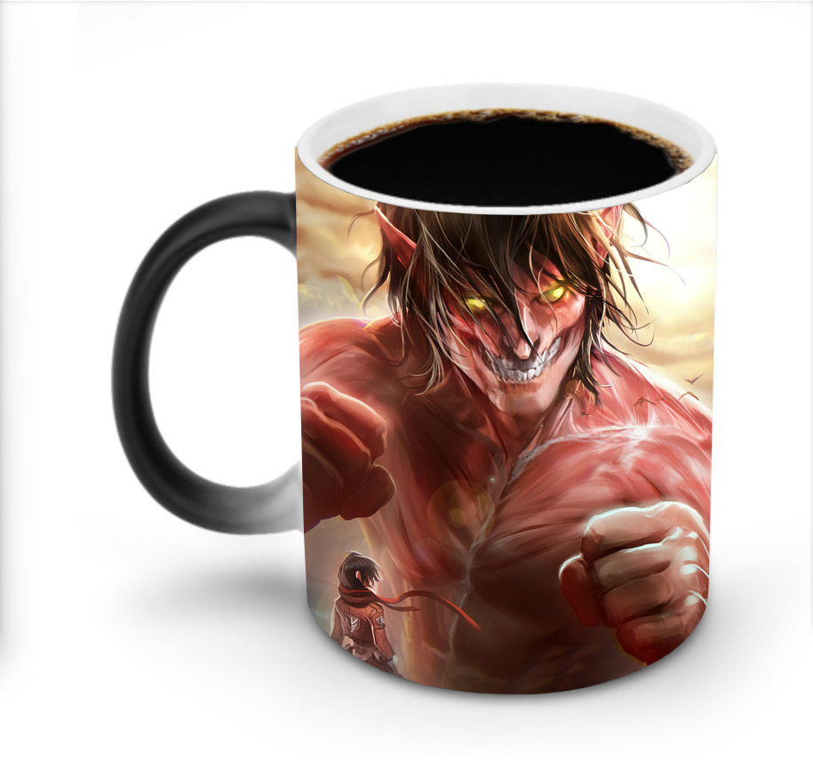 （画像用） 進撃の巨人 Attack on Titan 温度変色マグカップ