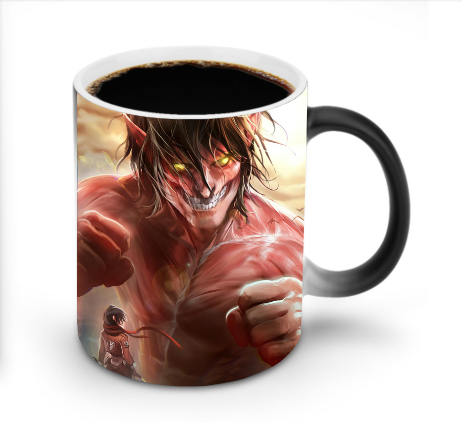 （画像用） 進撃の巨人 Attack on Titan 温度変色マグカップ