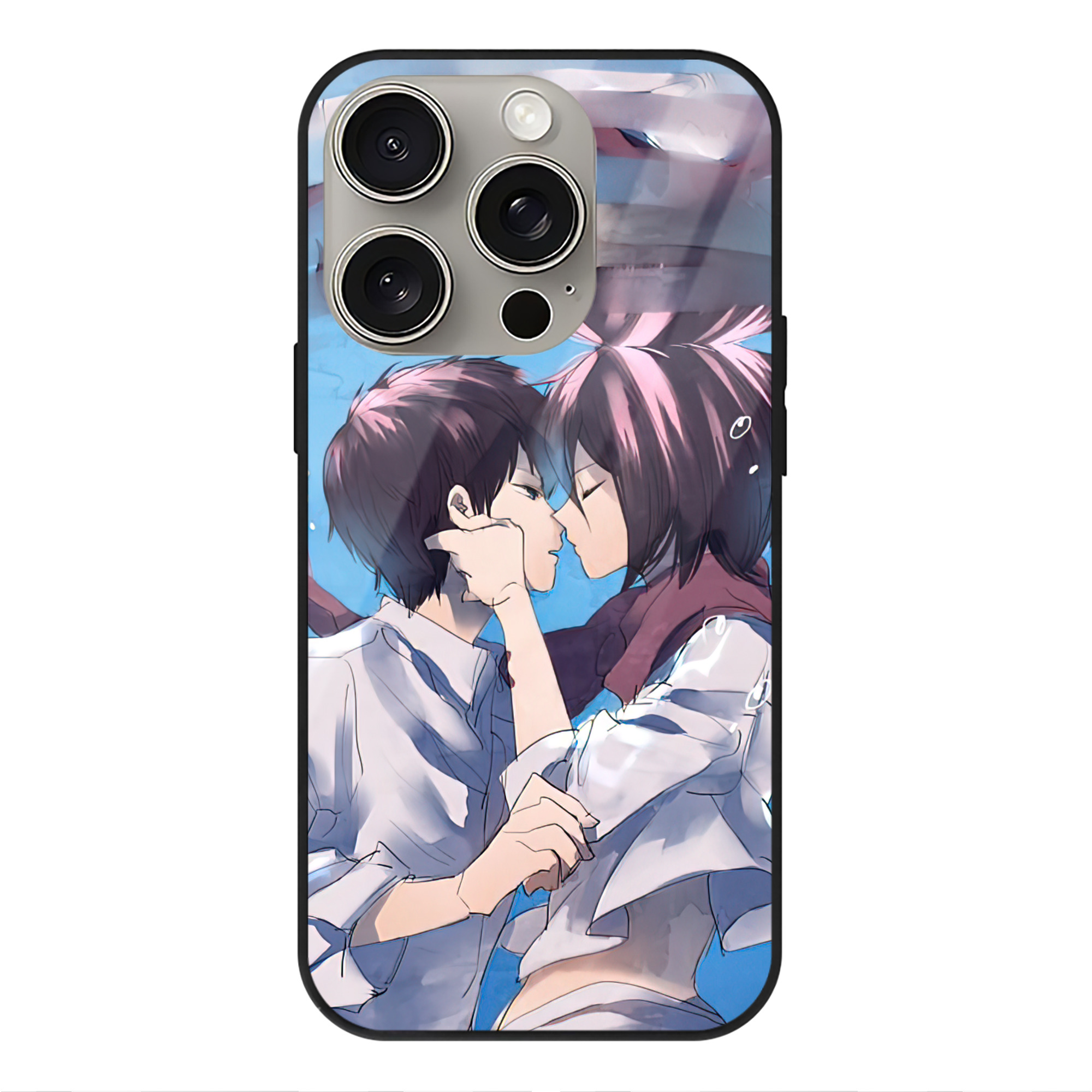 （画像用） 進撃の巨人 Attack on Titan 【iPhone15Pro対応】スマホケース 耐衝撃＆黄変防止 背面ガラス