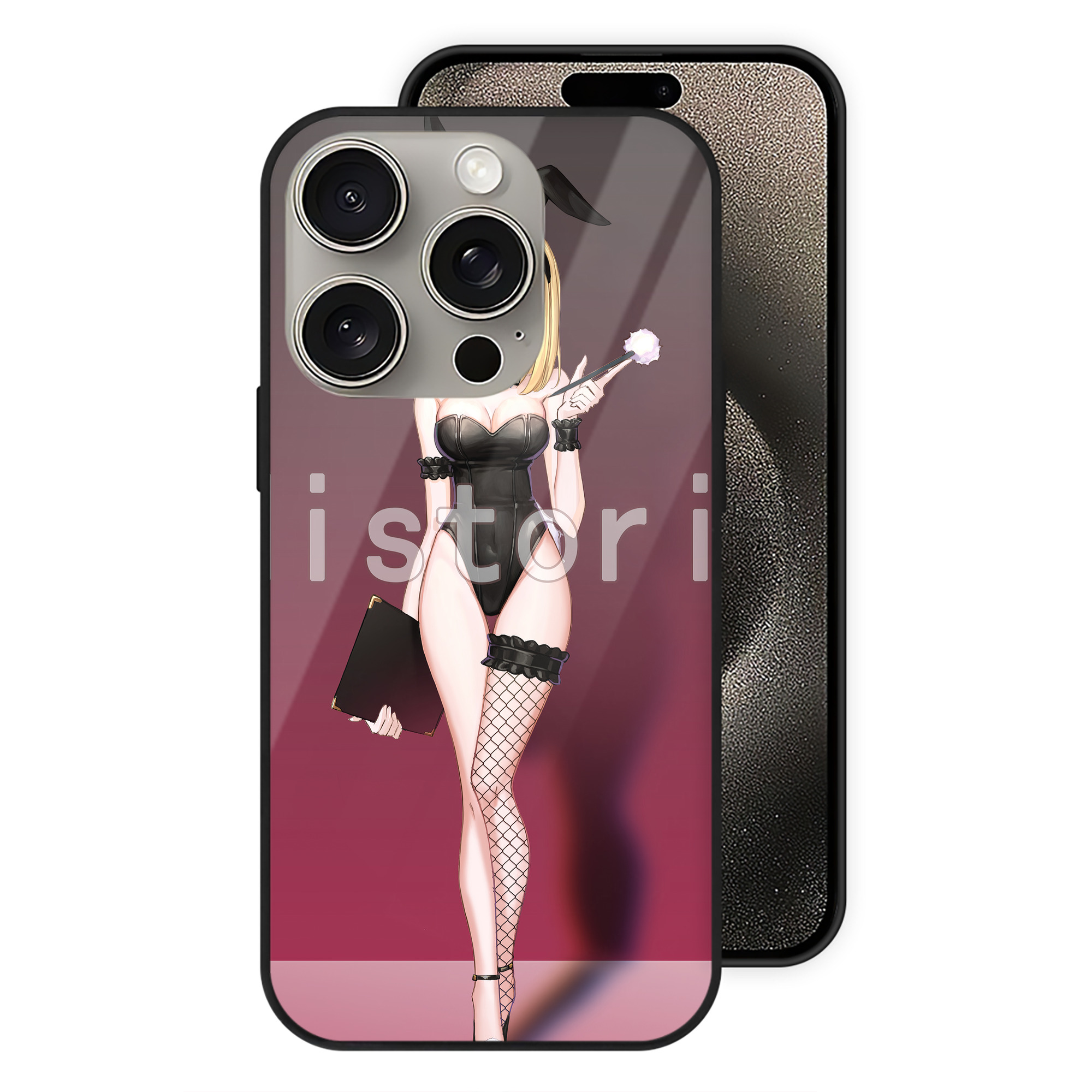 （画像用） 進撃の巨人 Attack on Titan 【iPhone15Pro対応】スマホケース 耐衝撃＆黄変防止 背面ガラス