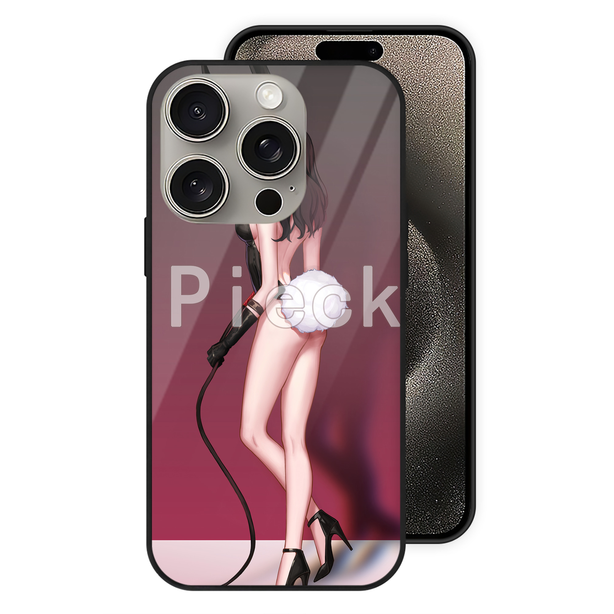 （画像用） 進撃の巨人 Attack on Titan 【iPhone15Pro対応】スマホケース 耐衝撃＆黄変防止 背面ガラス