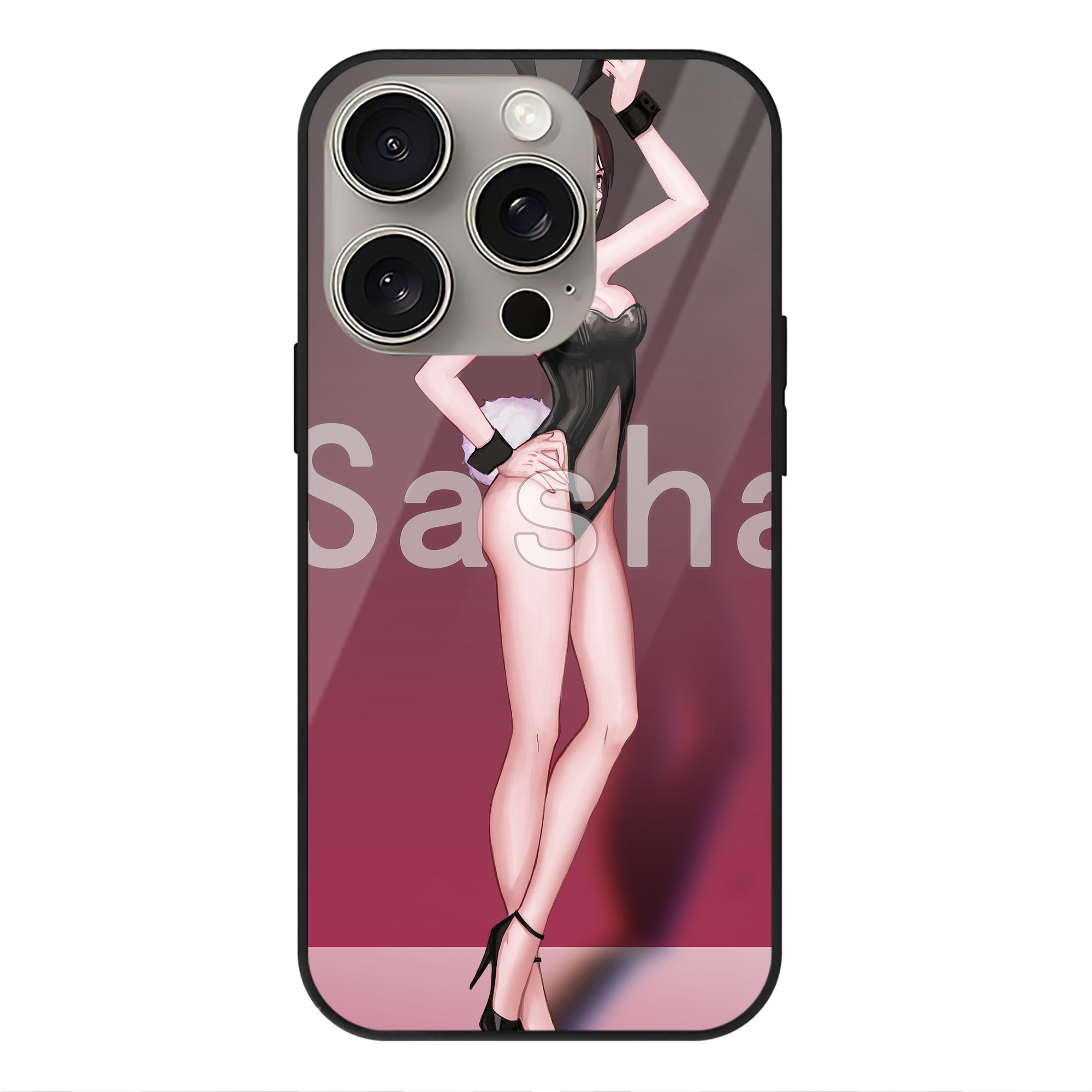 （画像用） 進撃の巨人 Attack on Titan 【iPhone15Pro対応】スマホケース 耐衝撃＆黄変防止 背面ガラス