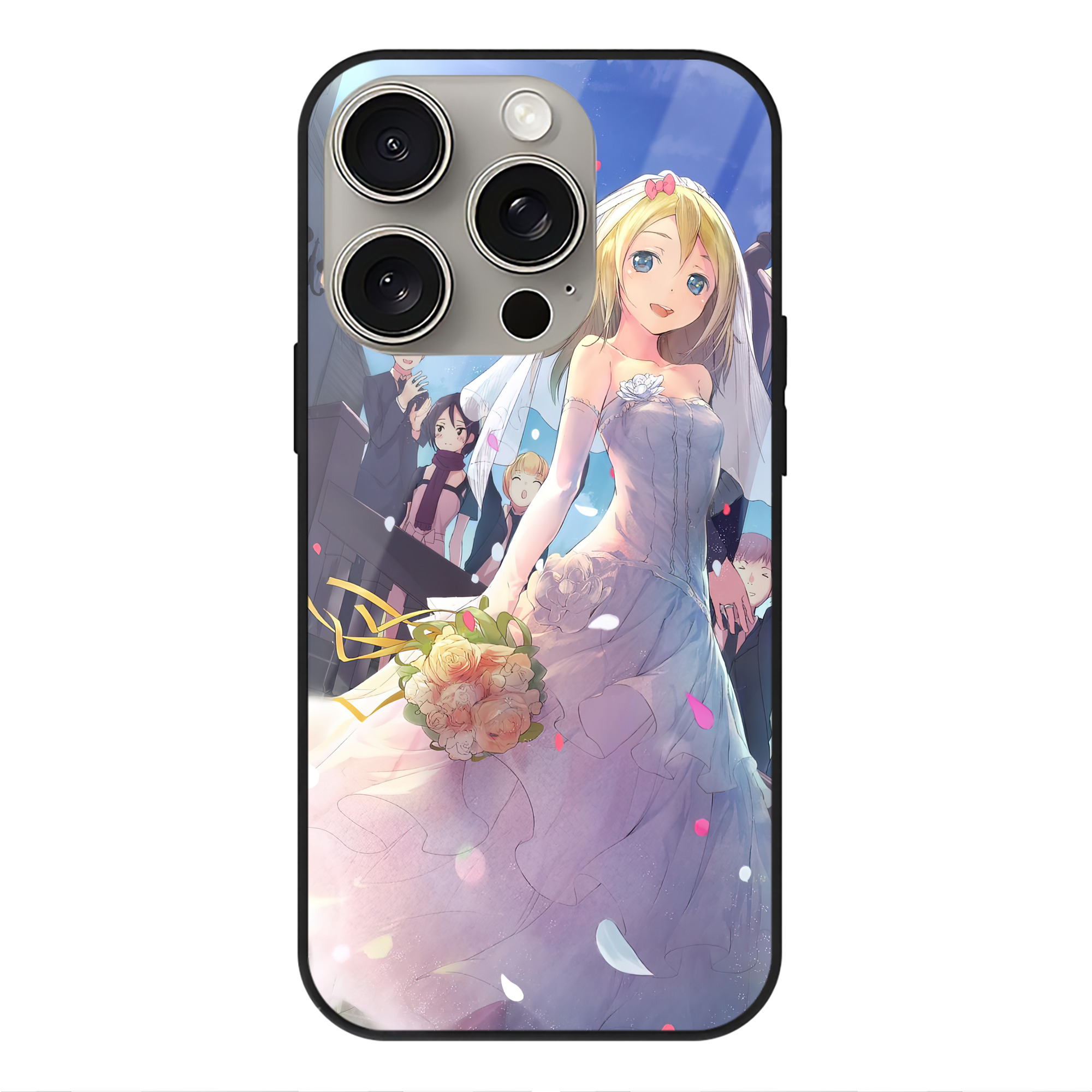 （画像用） 進撃の巨人 Attack on Titan 【iPhone15Pro対応】スマホケース 耐衝撃＆黄変防止 背面ガラス
