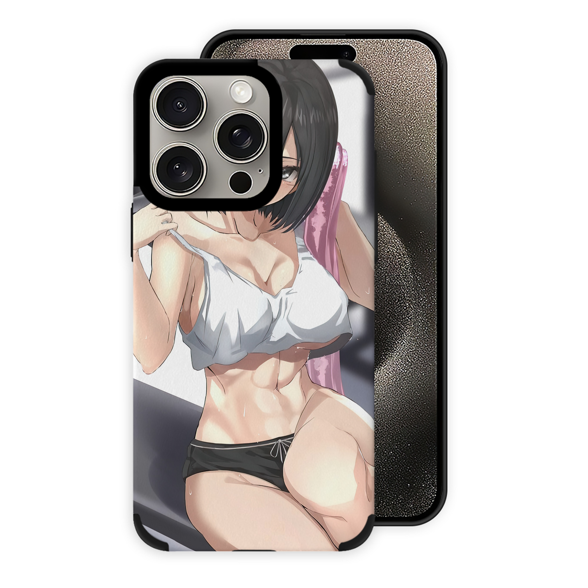 （画像用） 進撃の巨人 Attack on Titan 【iPhone15ProMax対応】 PUレザー スマホケース 耐衝撃＆黄変防止