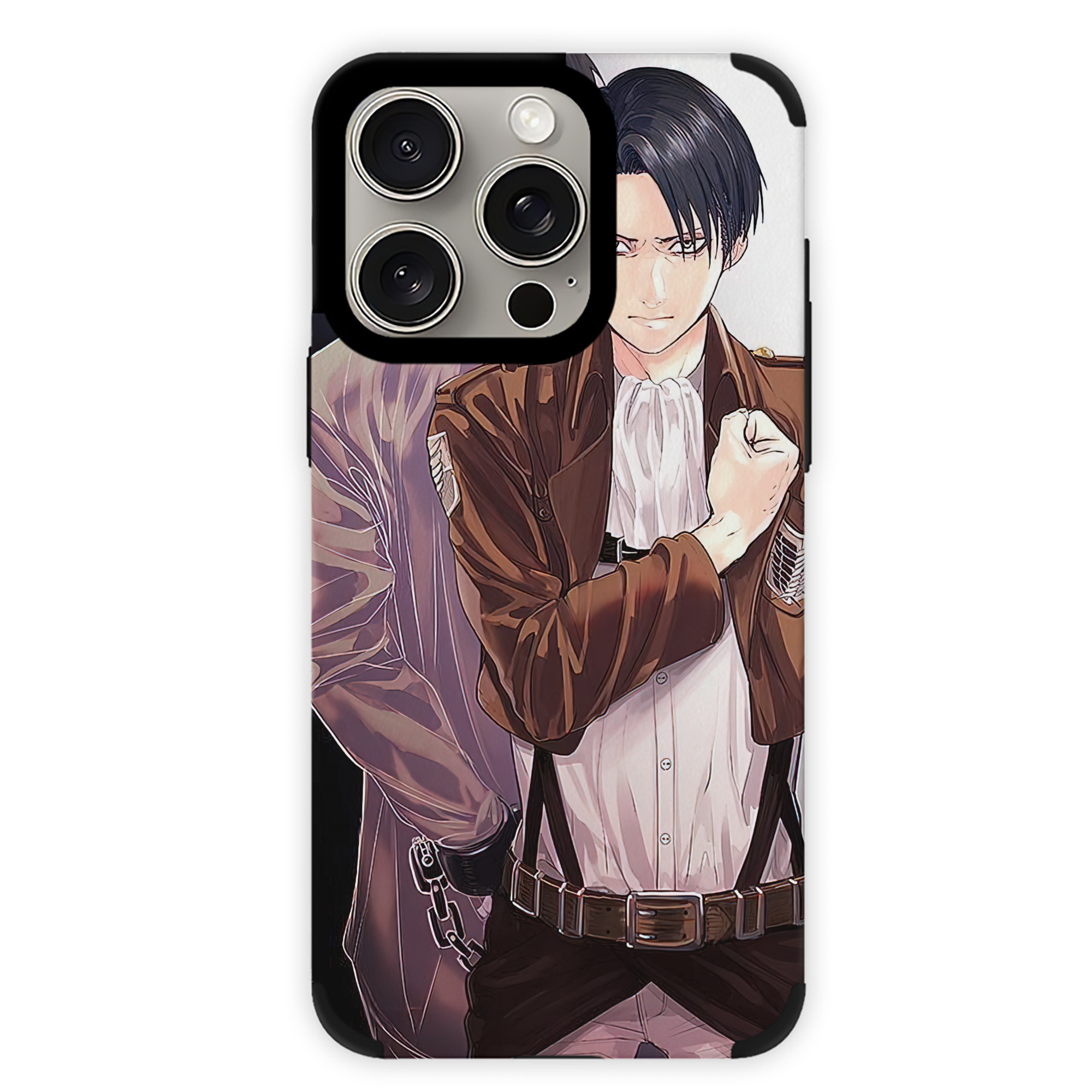 （画像用） 進撃の巨人 Attack on Titan 【iPhone15ProMax対応】 PUレザー スマホケース 耐衝撃＆黄変防止