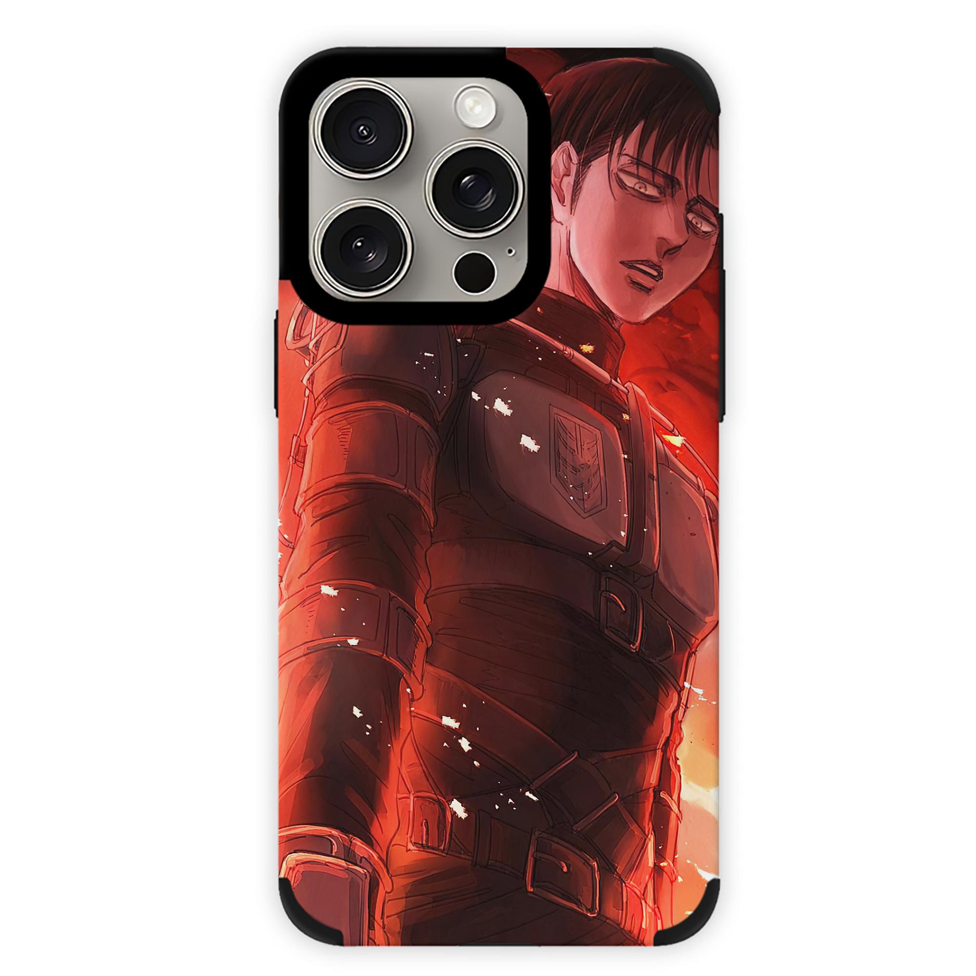 （画像用） 進撃の巨人 Attack on Titan 【iPhone15ProMax対応】 PUレザー スマホケース 耐衝撃＆黄変防止