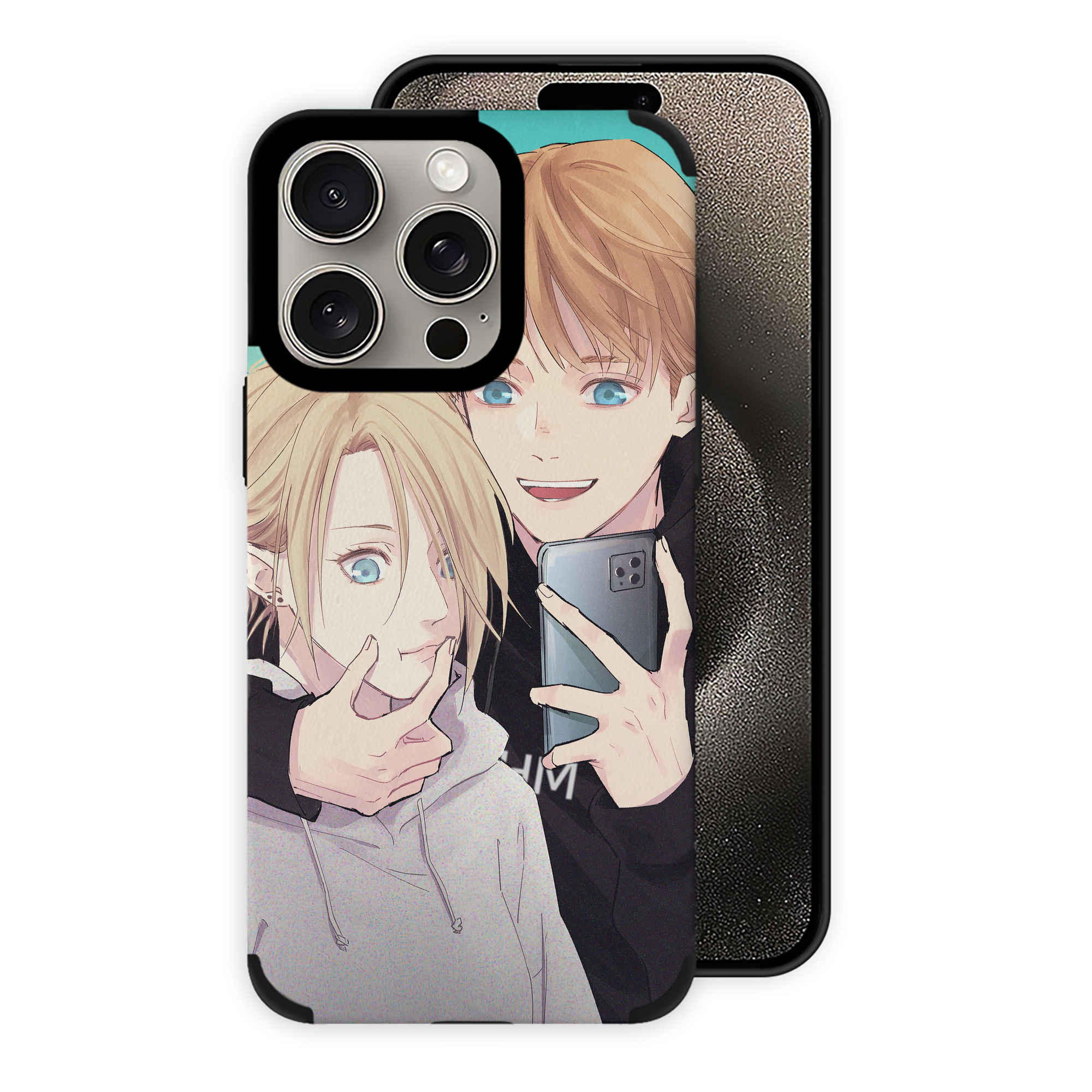 （画像用） 進撃の巨人 Attack on Titan 【iPhone15ProMax対応】 PUレザー スマホケース 耐衝撃＆黄変防止