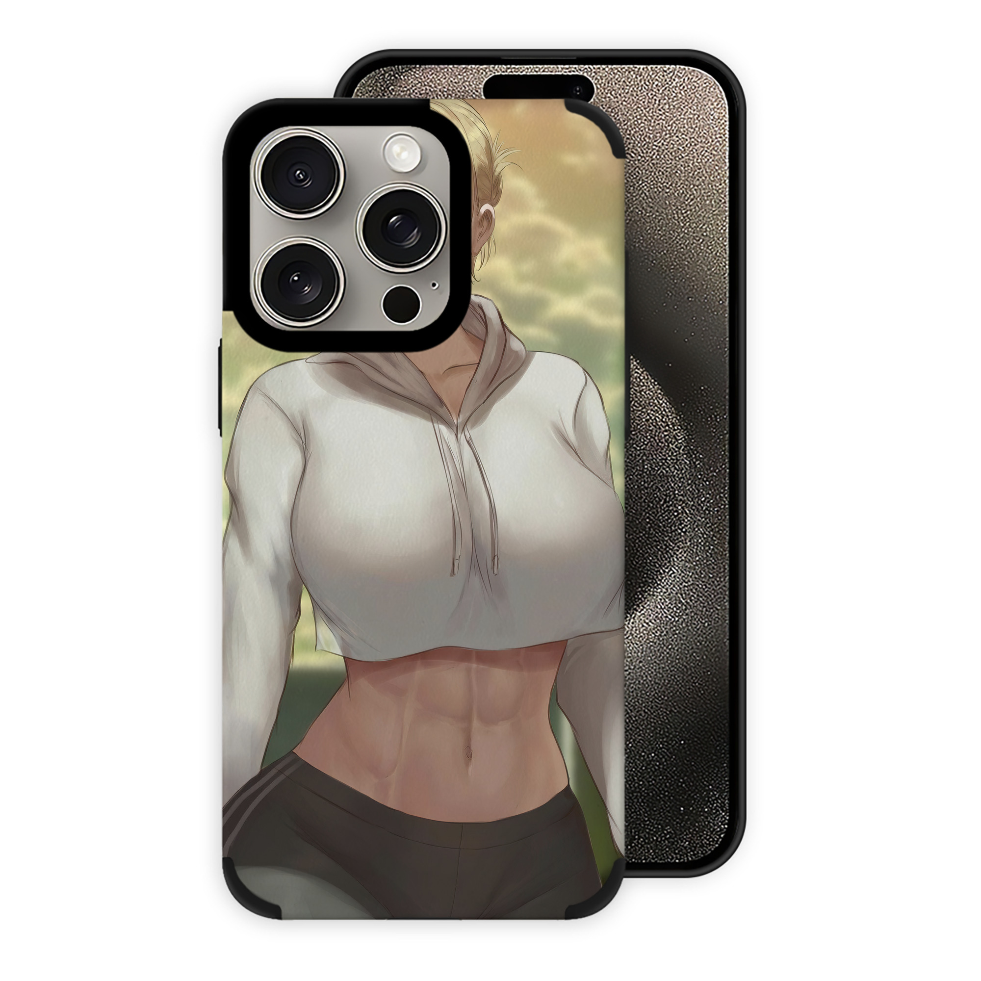 （画像用） 進撃の巨人 Attack on Titan 【iPhone15ProMax対応】 PUレザー スマホケース 耐衝撃＆黄変防止