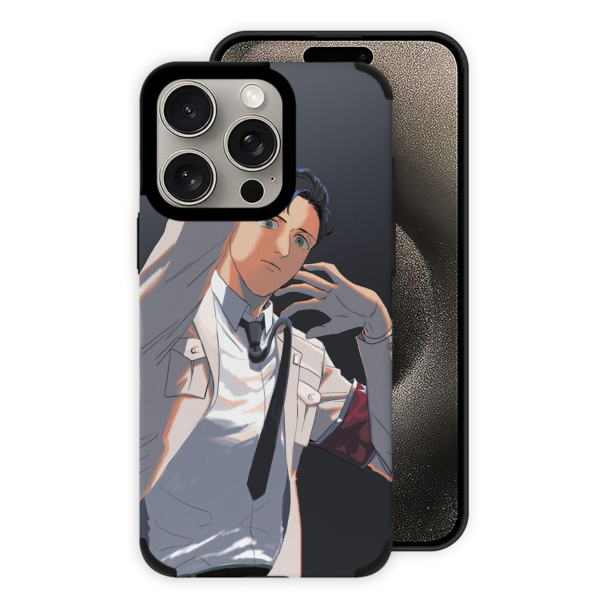 （画像用） 進撃の巨人 Attack on Titan 【iPhone15ProMax対応】 PUレザー スマホケース 耐衝撃＆黄変防止