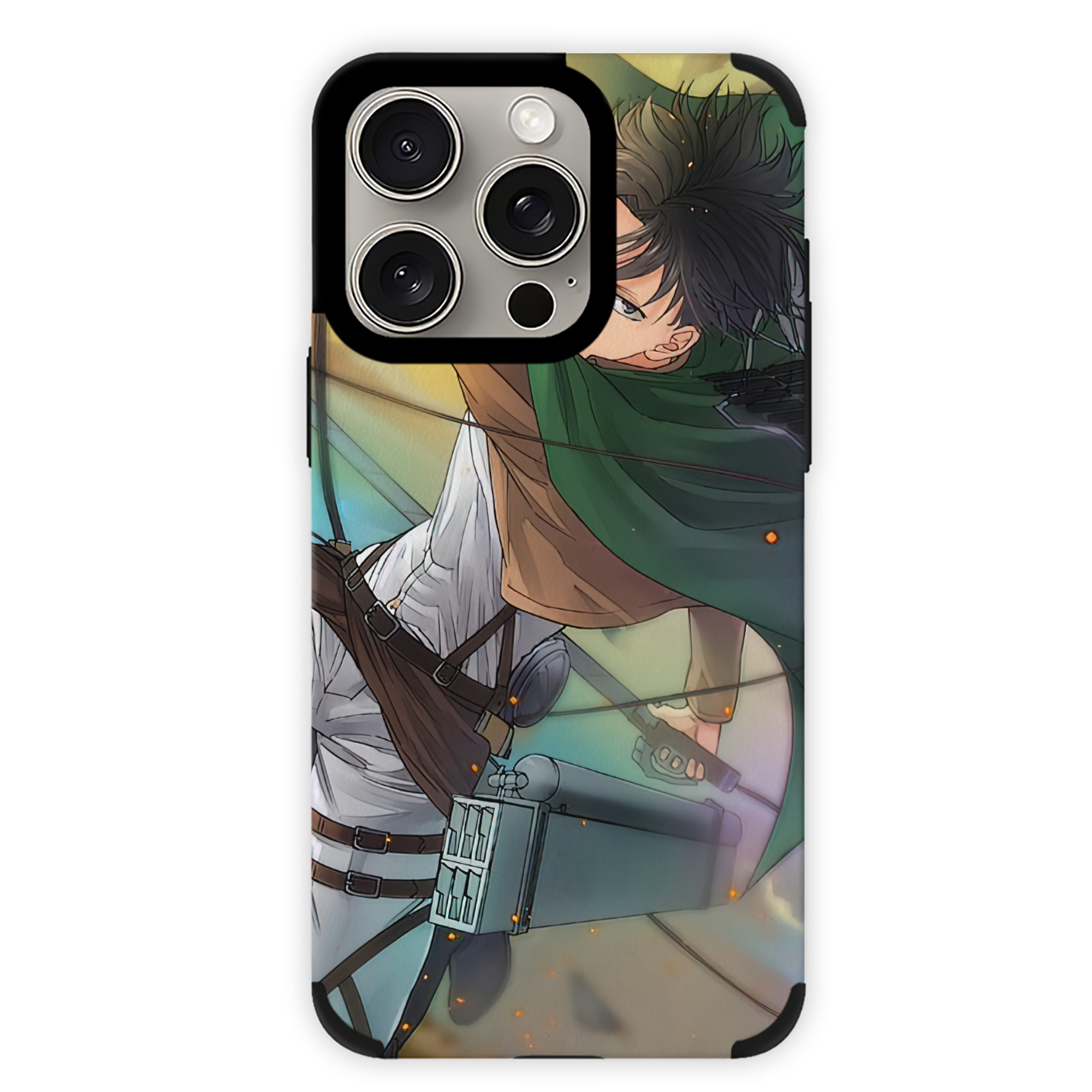 （画像用） 進撃の巨人 Attack on Titan 【iPhone15ProMax対応】 PUレザー スマホケース 耐衝撃＆黄変防止