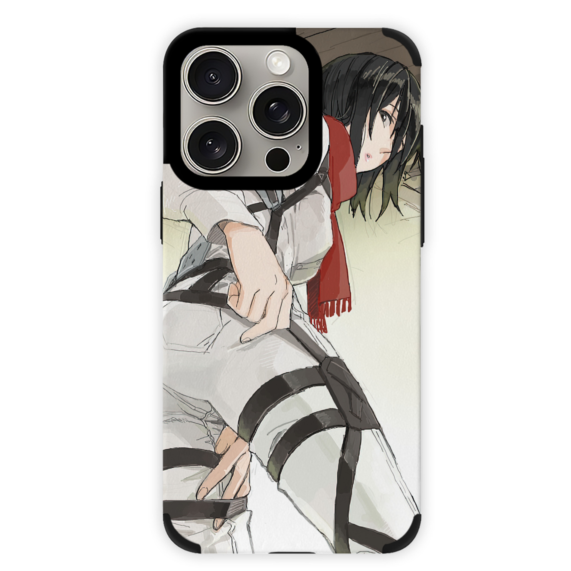（画像用） 進撃の巨人 Attack on Titan 【iPhone15ProMax対応】 PUレザー スマホケース 耐衝撃＆黄変防止