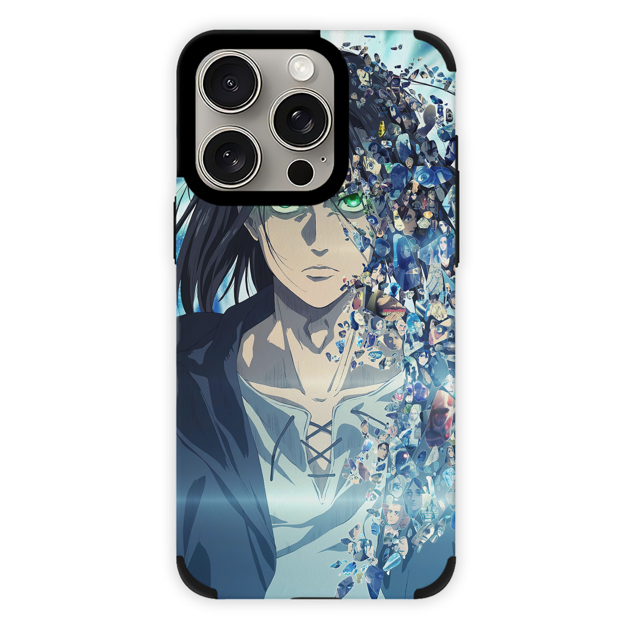 （画像用） 進撃の巨人 Attack on Titan 【iPhone15ProMax対応】 PUレザー スマホケース 耐衝撃＆黄変防止
