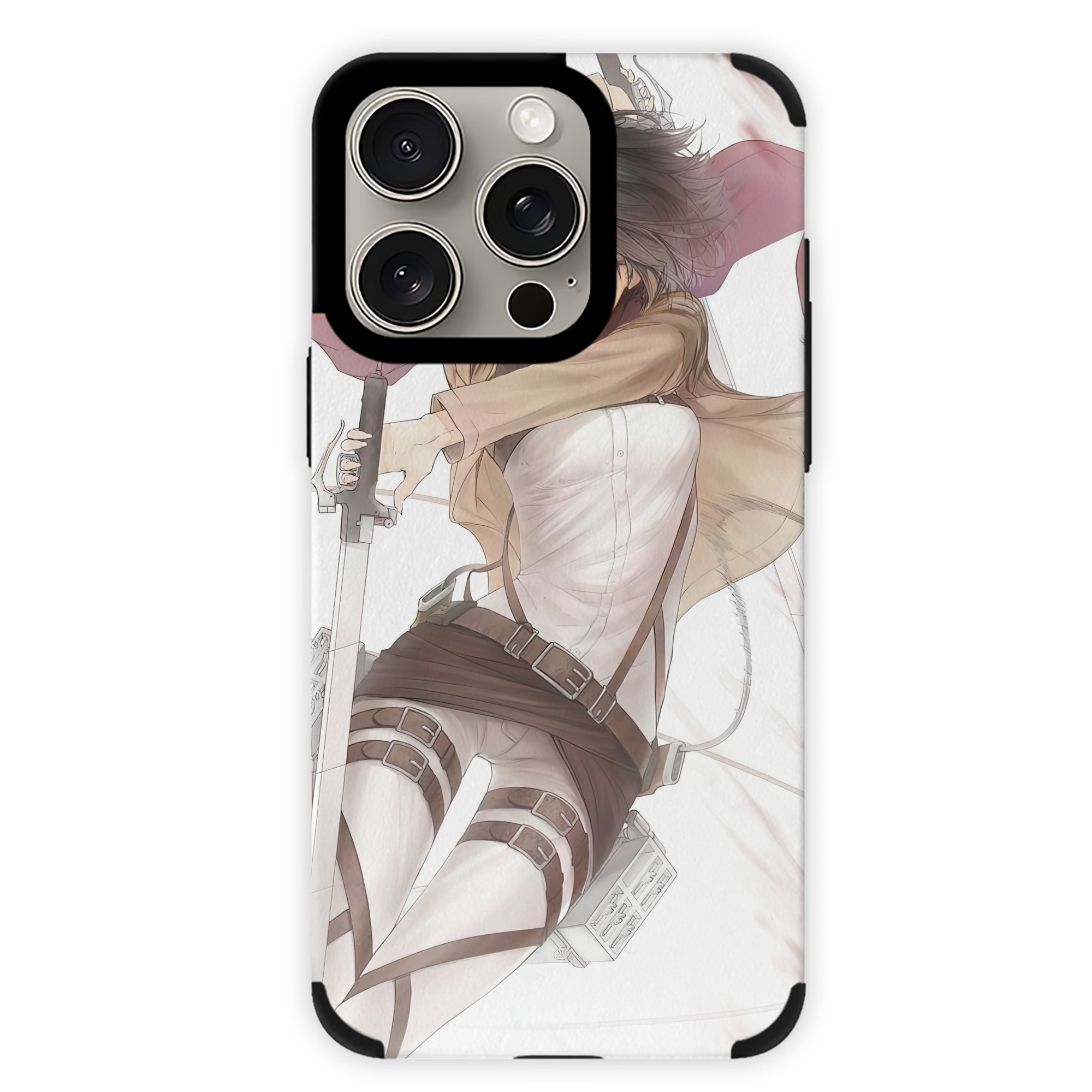 （画像用） 進撃の巨人 Attack on Titan 【iPhone15ProMax対応】 PUレザー スマホケース 耐衝撃＆黄変防止