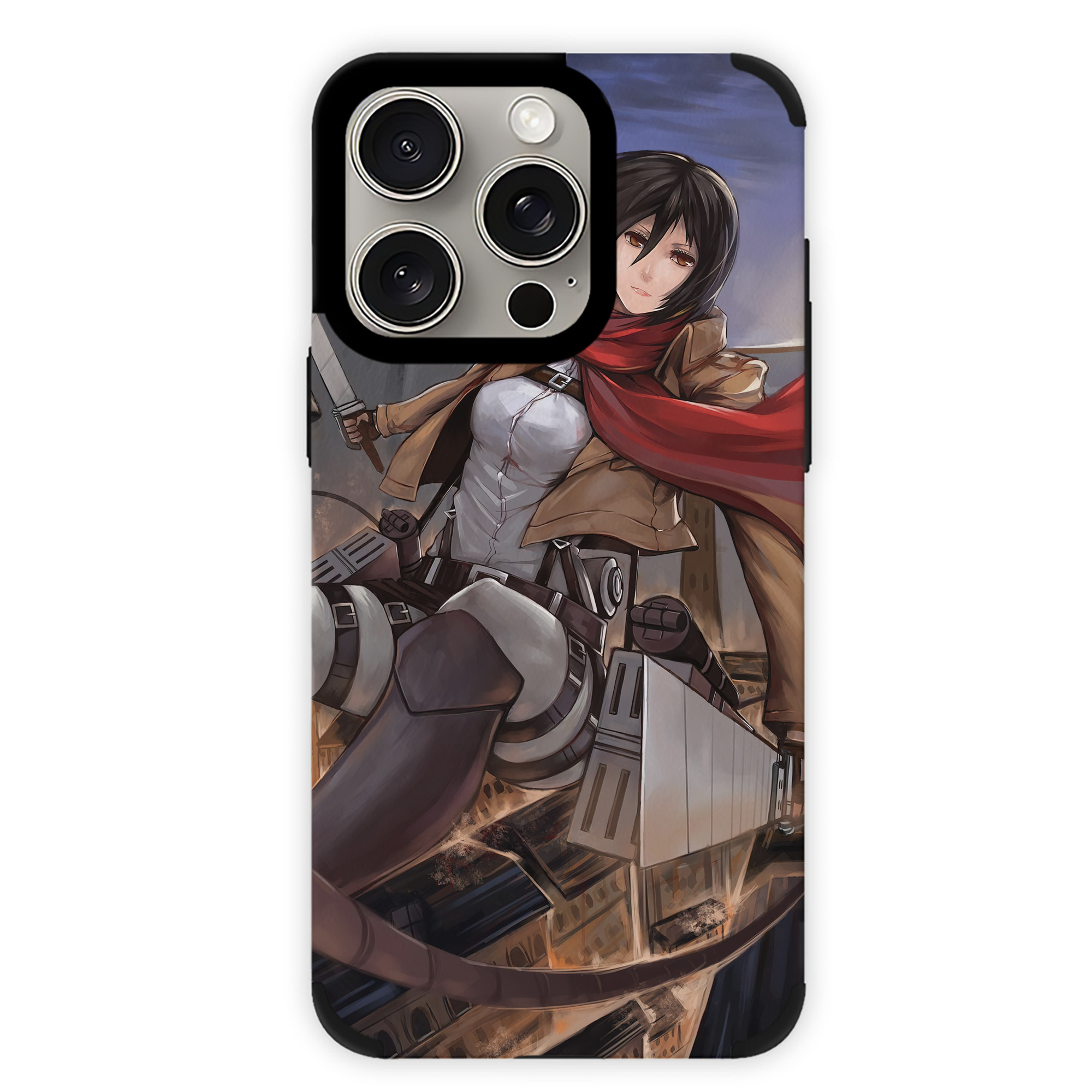 （画像用） 進撃の巨人 Attack on Titan 【iPhone15ProMax対応】 PUレザー スマホケース 耐衝撃＆黄変防止