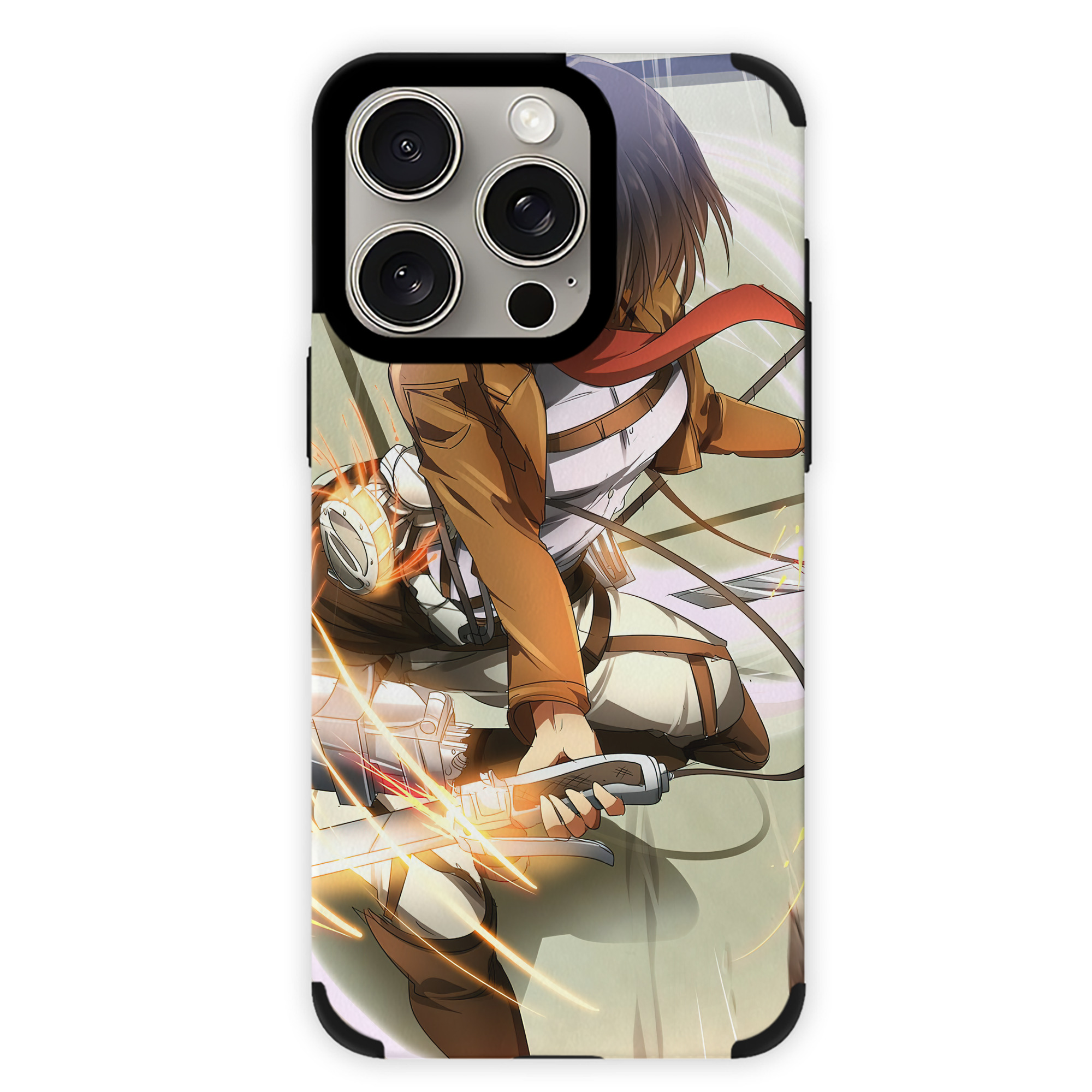 （画像用） 進撃の巨人 Attack on Titan 【iPhone15ProMax対応】 PUレザー スマホケース 耐衝撃＆黄変防止